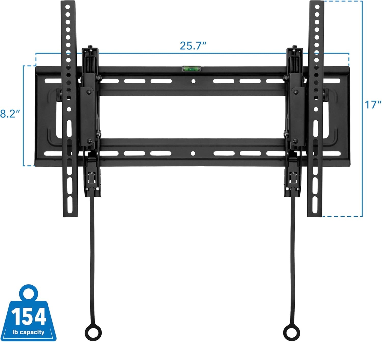 image:imageMountIt Advanced Tilt TV Wall Mount Full Tilting Extendable Mounting Bracket Fits 37 80 Screen VESA Compatible up to 600x400mm Perfect Above Fireplace Mounting Bracket