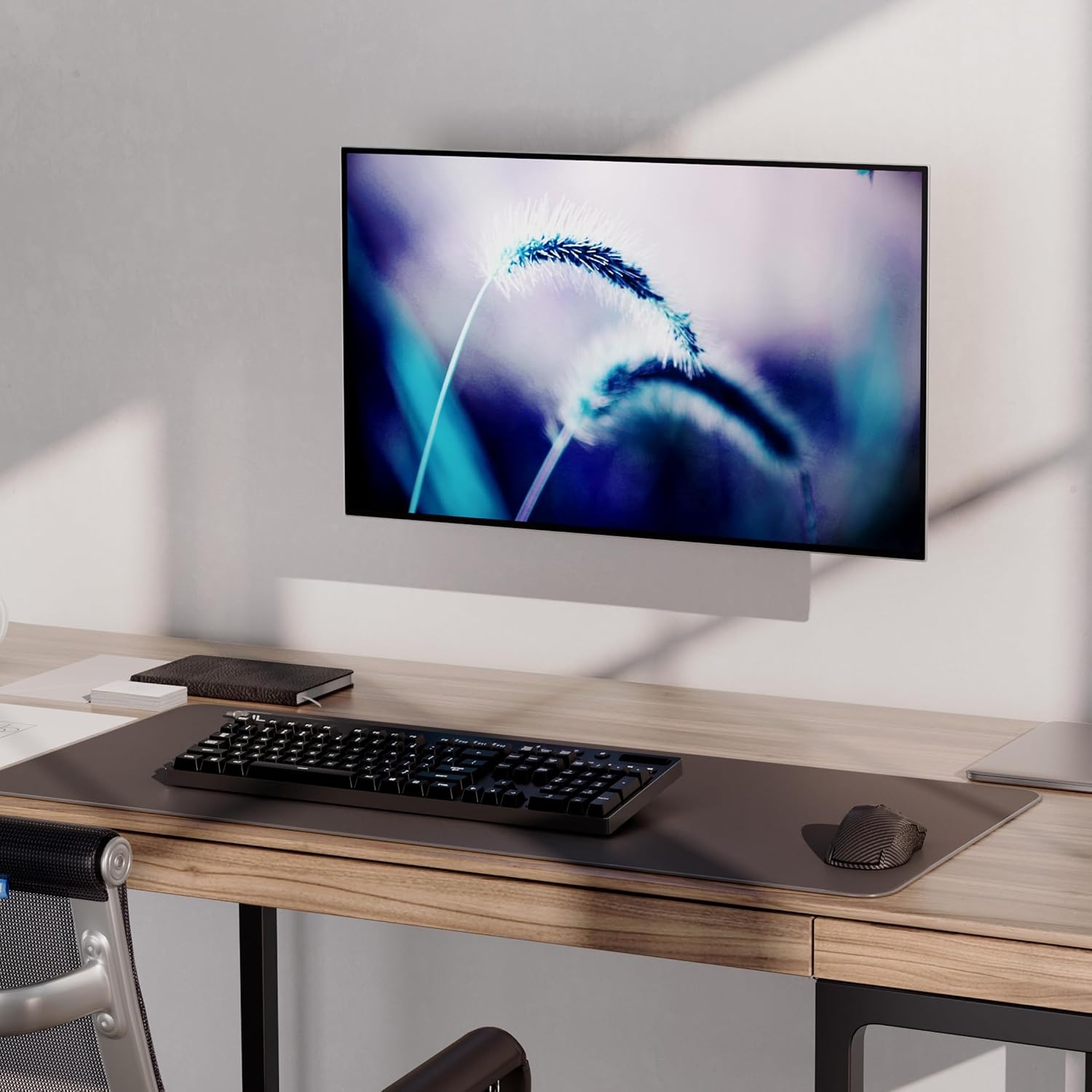 image:imageMountIt CLiX Series Single Monitor Wall Mount Compact Articulating Arm TAACompliant Fits 1334 Screens up to 30 lbs VESA 75 100 Aluminum SpaceSaving LowProfile Design QuickConnect Silver