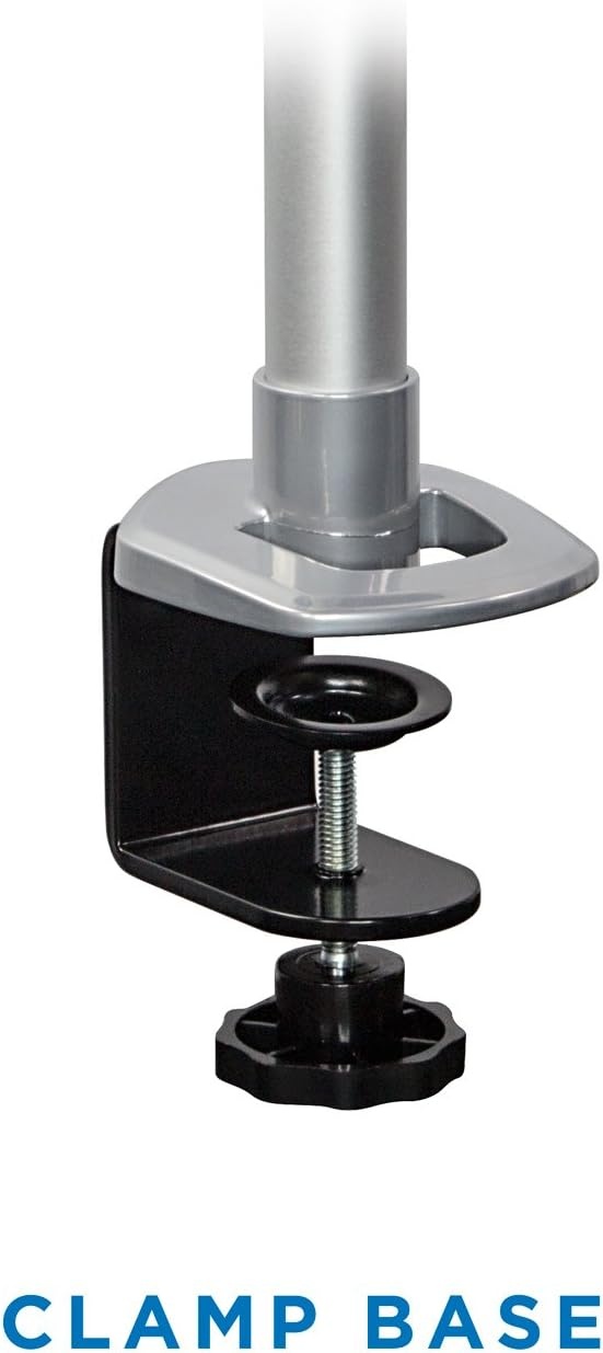 image:imageMountIt Dual Monitor Desk Mount with Full Motion Swivel Arms Premium Aluminum Material with Modular Quick Connect Function MI43116