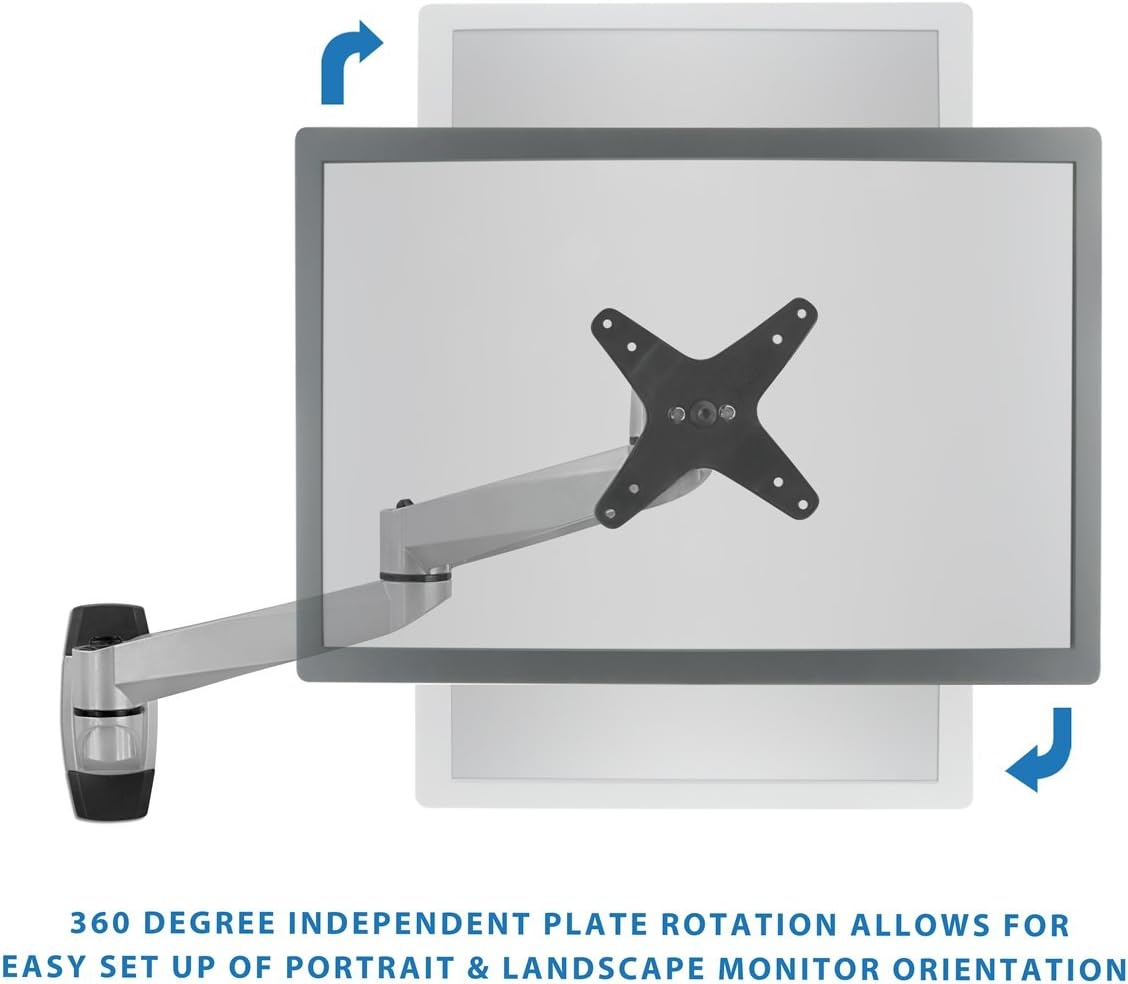 image:imageMountIt MI33114 Articulating Full Motion Monitor Wall Mount