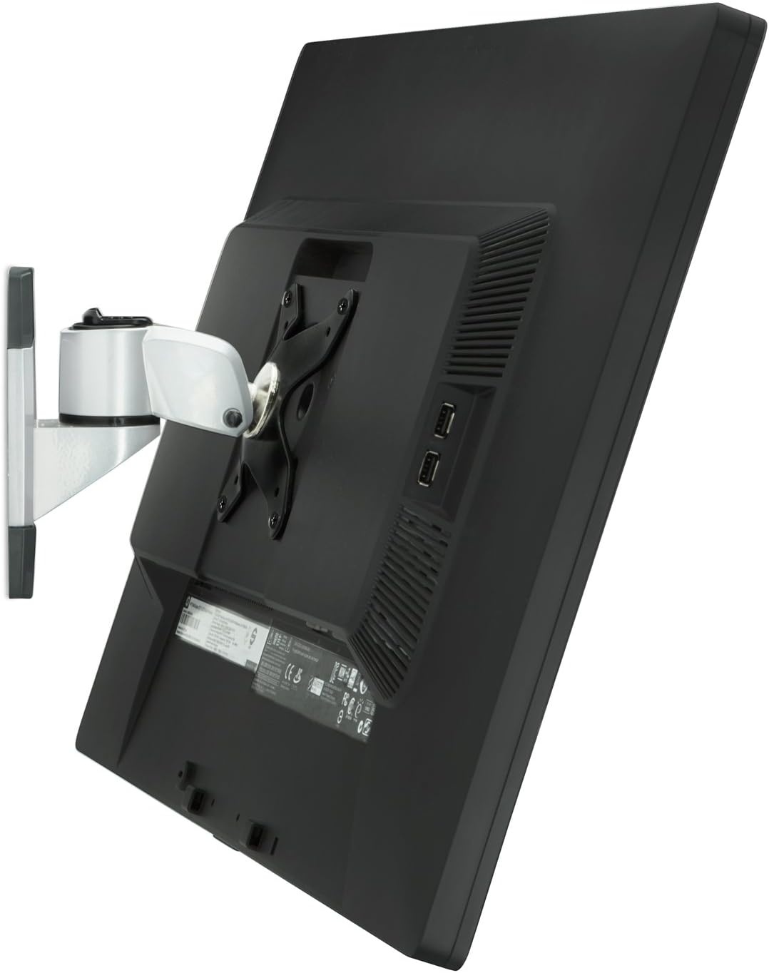 image:imageMountIt Premium Monitor Wall Mount Arm QuickRelease Modular Mounting Bracket for VESA 75 and 100 mm Pattern