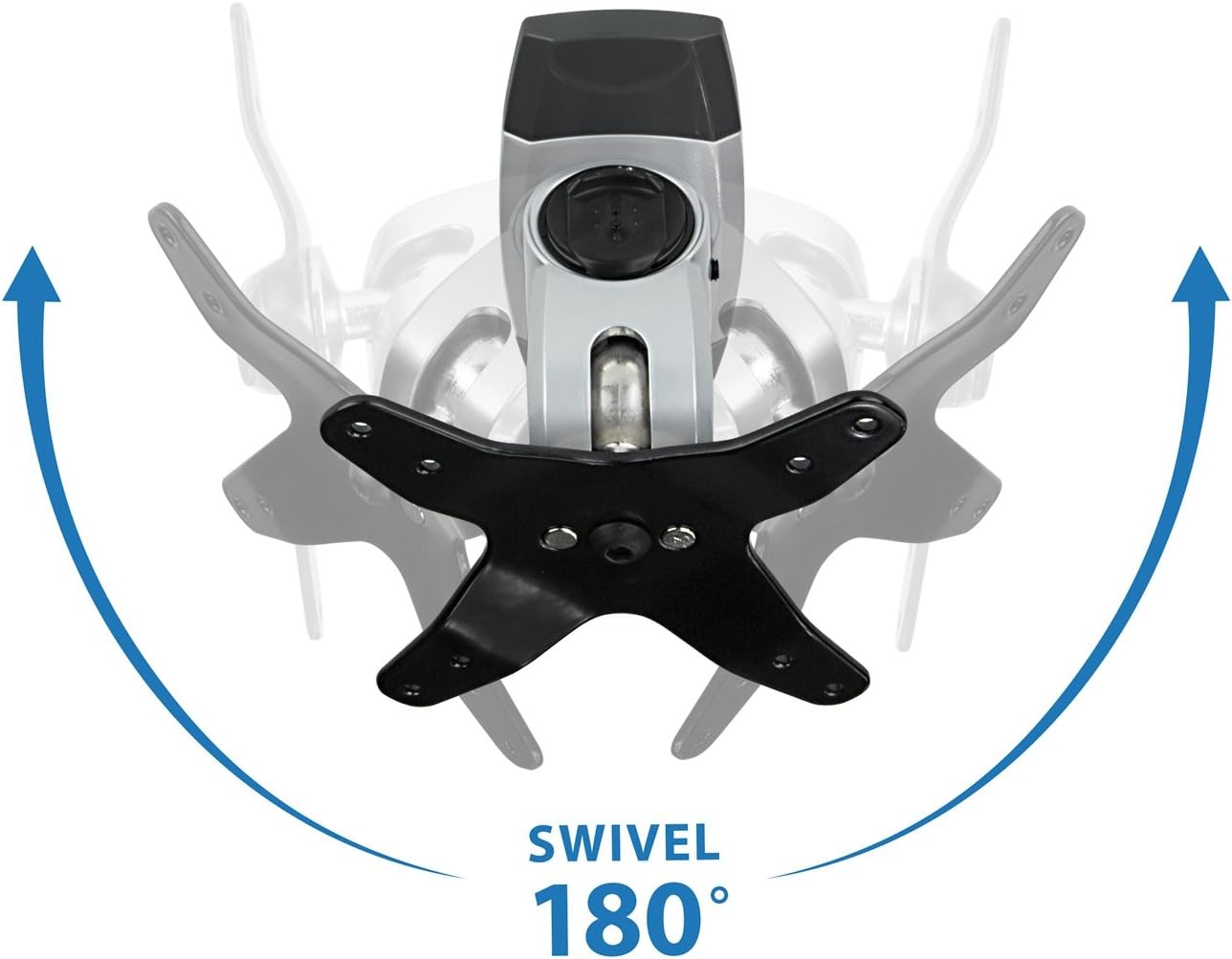 image:imageMountIt Premium Monitor Wall Mount Arm QuickRelease Modular Mounting Bracket for VESA 75 and 100 mm Pattern