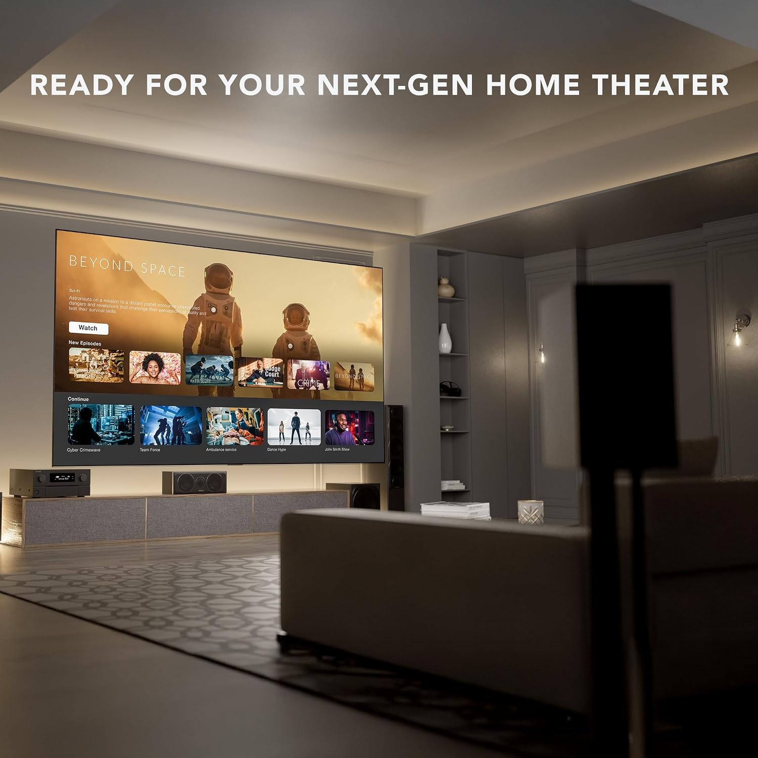 image:imageMountIt The Beast Heavy Duty Full Motion TV Wall Mount for 100 amp 98 Inch TVs 60110 Screens up to 275 lbs Dual Arm 39 Extension VESA 100x100800x600 Fits 1624 StudsIndoor XL