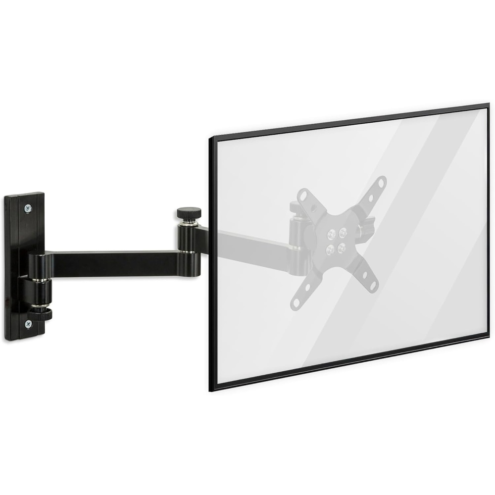 image:imageMountIt Full Motion Computer Monitor Wall Mount Adjustable Arm for Home Office Gaming Workstations Fits 1932 Screens VESA 75x75 amp 100x100 Tilt Swivel Rotate 33 lb Single Stud Install