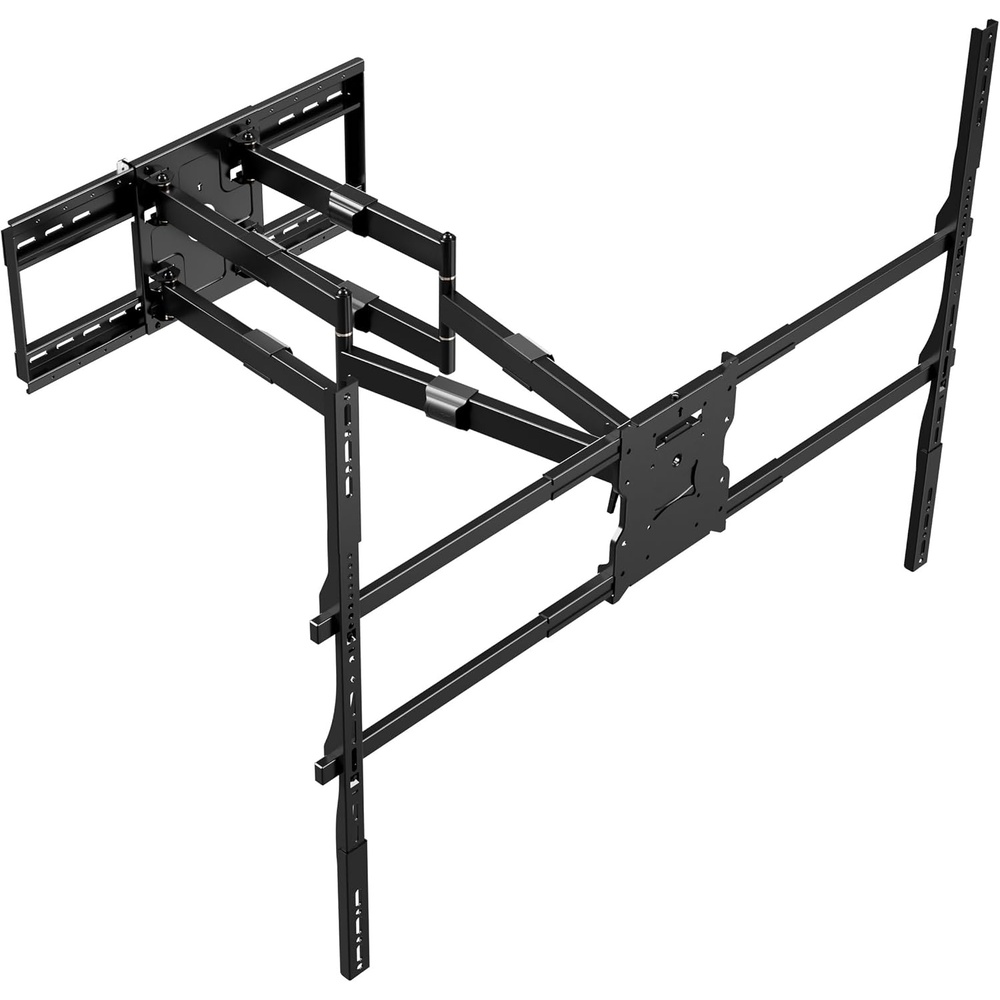 image:imageMountIt The Beast Heavy Duty Full Motion TV Wall Mount for 100 amp 98 Inch TVs 60110 Screens up to 275 lbs Dual Arm 39 Extension VESA 100x100800x600 Fits 1624 StudsIndoor XL