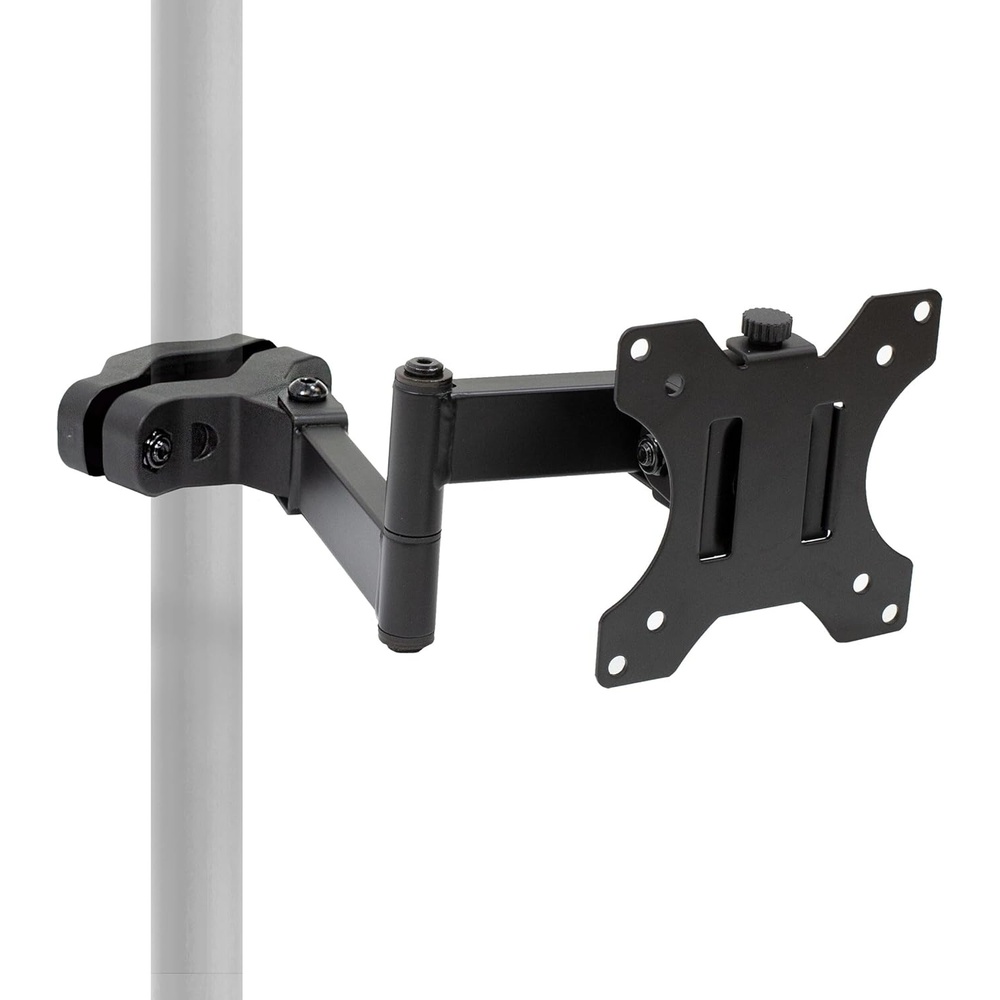 image:imageMountIt Universal Full Motion Steel Pole Mount with Articulating Arm and Removable VESA Plate for 17 to 32 Inch Monitors amp TVs VESA 75x75 amp 100x100 Compatible Black MI39117 32