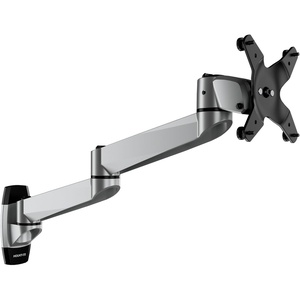 image:imageMountIt CLiX Series Single Monitor Wall Mount Full Motion Articulating Arm TAACompliant Fits 1334 Screens up to 30 lbs VESA 75 amp 100 Premium Aluminum Precision Control SpaceSaving Silver