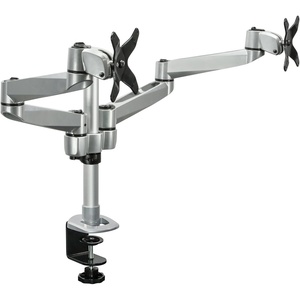 image:imageMountIt Dual Monitor Desk Mount with Full Motion Swivel Arms  Premium Aluminum Material with Modular Quick Connect Function MI43116