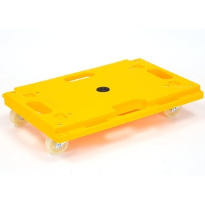 image:imageMountIt Furniture Dolly with Wheels 220 Lbs Capacity Portable Connectable Small Flat Platform Dolly for Moving Pianos Couches Boxes and Appliances FloorFriendly Rolling Cart1 Unit