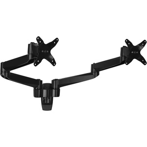 image:imageMountIt Premium Modular Dual Monitor Wall Mount Arms  Tilt Swivel VESA Wall Mount  Fits 13 15 17 19 215 24 27 Inch Computer Screens with 75 100 VESA Patterns  Black