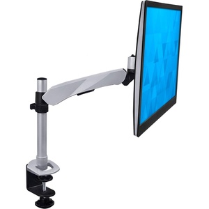 image:imageMountIt Single Monitor Desk Mount With Gas Spring Arm  Clamp Base  Modular Design For Future Expansion  Premium Aluminum Cast