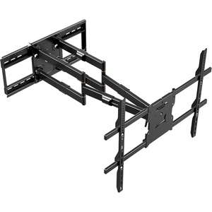 image:imageMountIt The Beast Heavy Duty Full Motion TV Wall Mount for 100 amp 98 Inch TVs 60110 Screens up to 275 lbs Dual Arm 39 Extension VESA 100x100800x600 Fits 1624 StudsIndoor