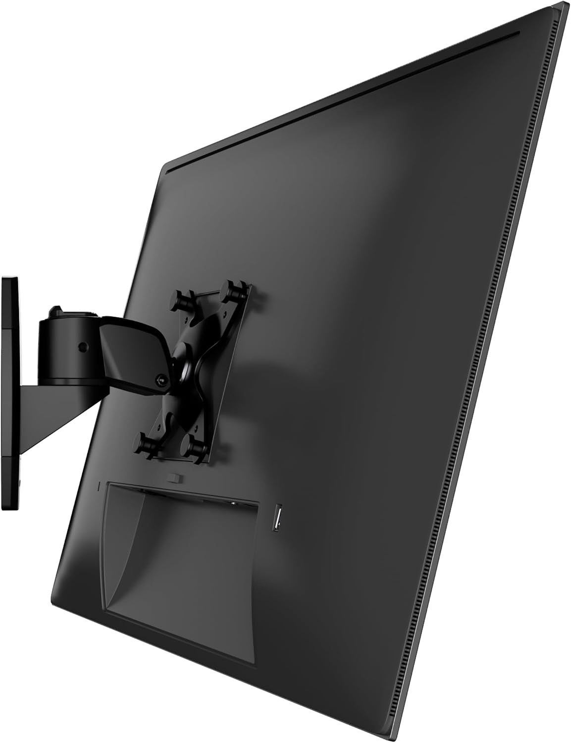 image:imageMountIt CLiX Series Single Monitor Wall Mount Compact Articulating Arm TAACompliant Fits 1334 Screens up to 30 lbs VESA 75 100 Aluminum SpaceSaving LowProfile Design QuickConnect Black