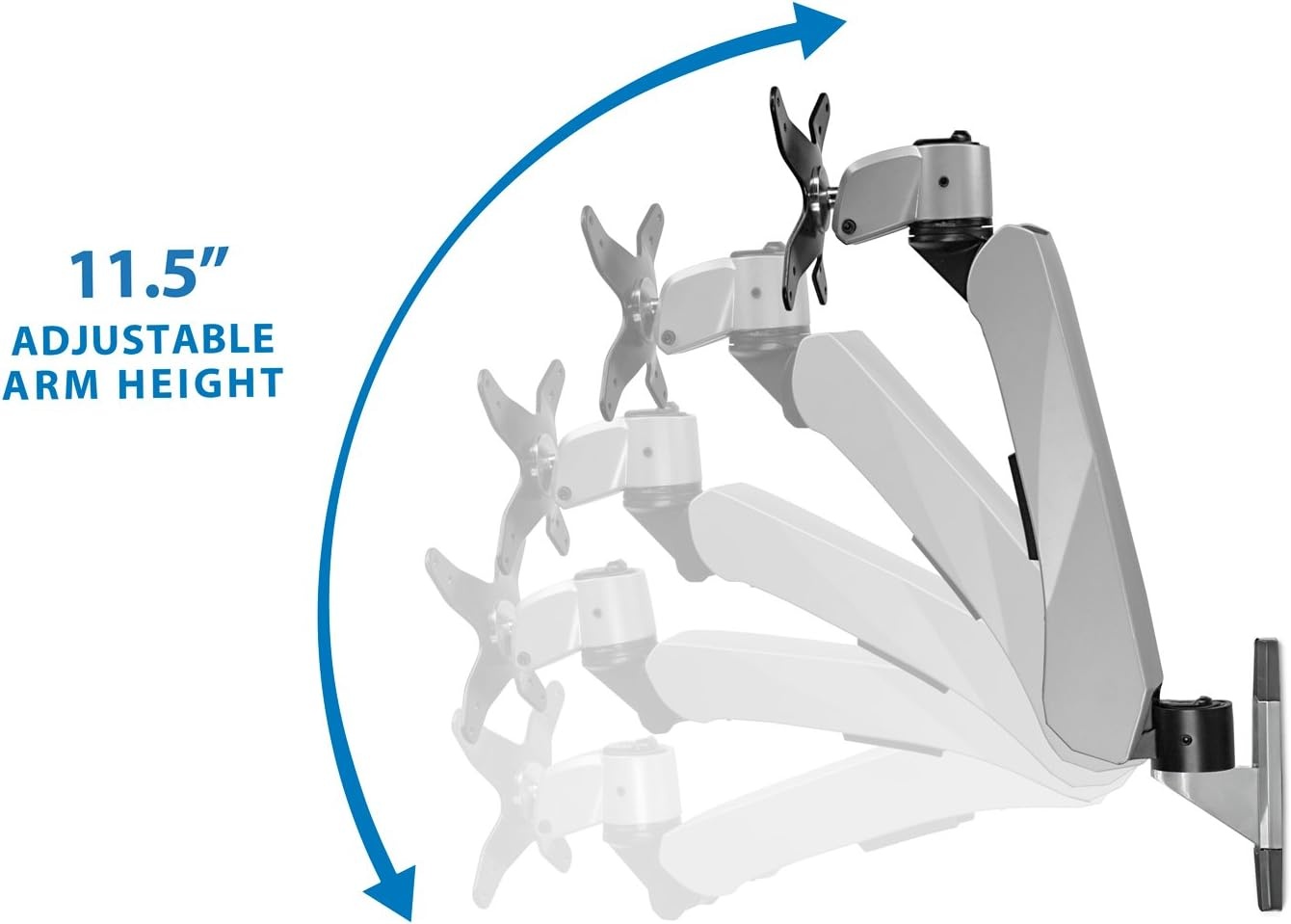 image:imageMountIt MI34114 LCD Wall Mount SilverSilver