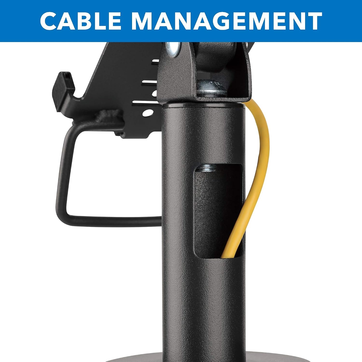 image:imageMountIt POS Credit Card Terminal Stand Compatible with VeriFone VX520 BoltDown Base Tilt Swivel Height Adjustable
