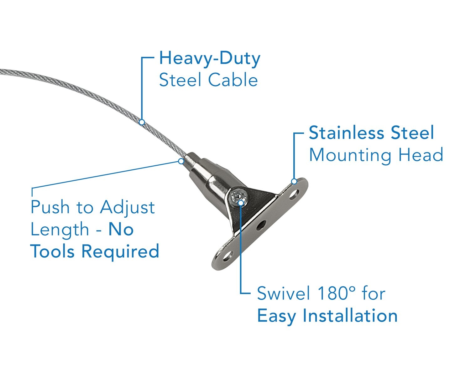 image:imageMountIt Safety Straps for TV Furniture Bookcase Dresser and TV Stands AntiTip Strap Television Anchor Kit for Baby Proofing Earthquake Protection 2 Pack Mounting Hardware IncludedSilver
