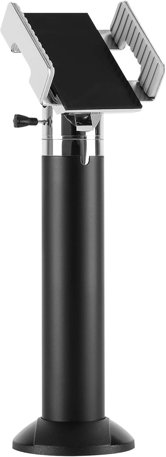 image:imageMountIt Universal Credit Card POS Terminal Stand for VeriFone Ingenico First Data Card Readers Adjustable Clamp Width With Tilt Swivel Adhesive or Bolt Down Installation