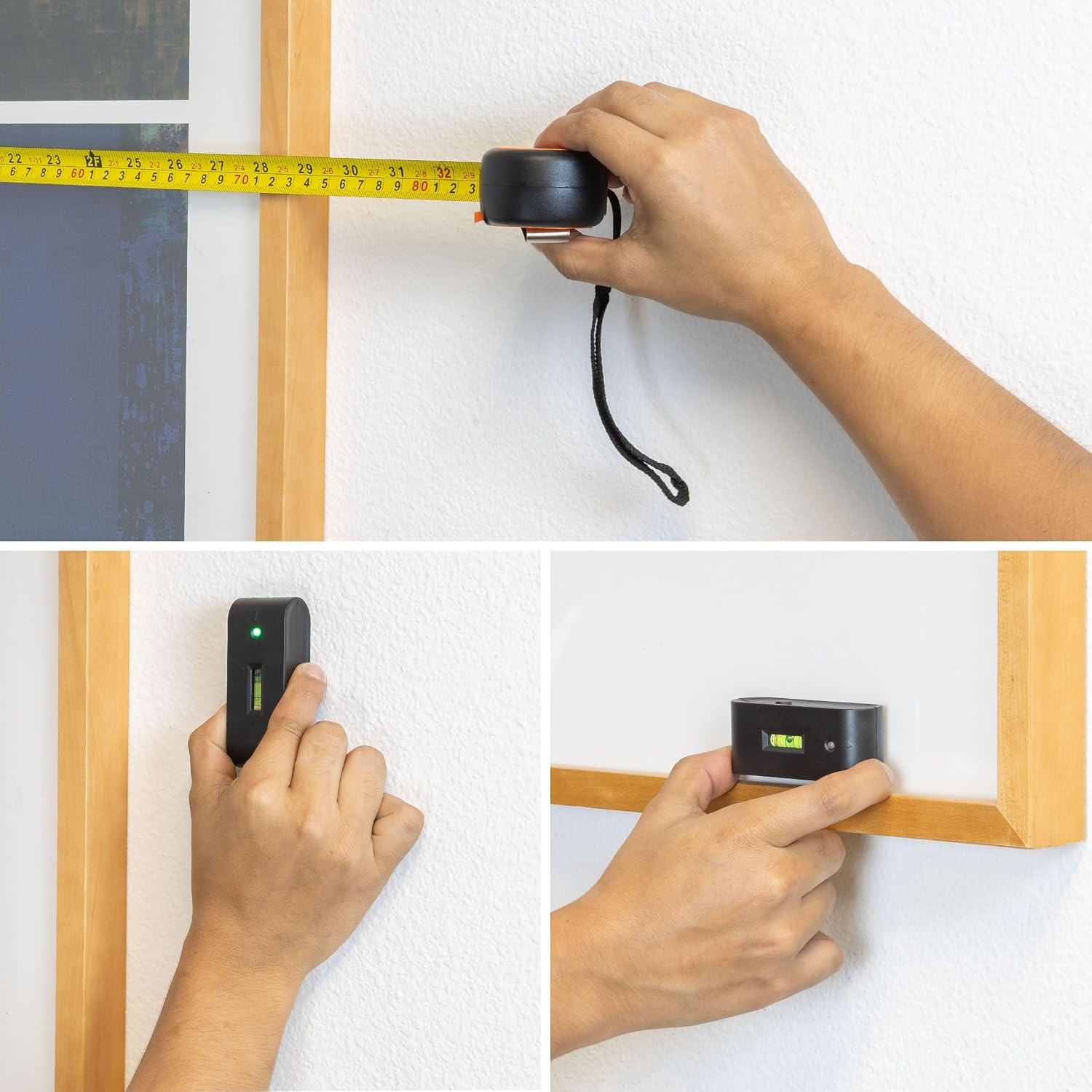 image:imageMountIt Universal TV Mount Installation Kit 7Piece Set Includes 2 Wood Drill Bits 2 Concrete Drill Bits 1 Stud Finder with Bubble Level 1 Tape Measure 1 Philipps Screwdriver