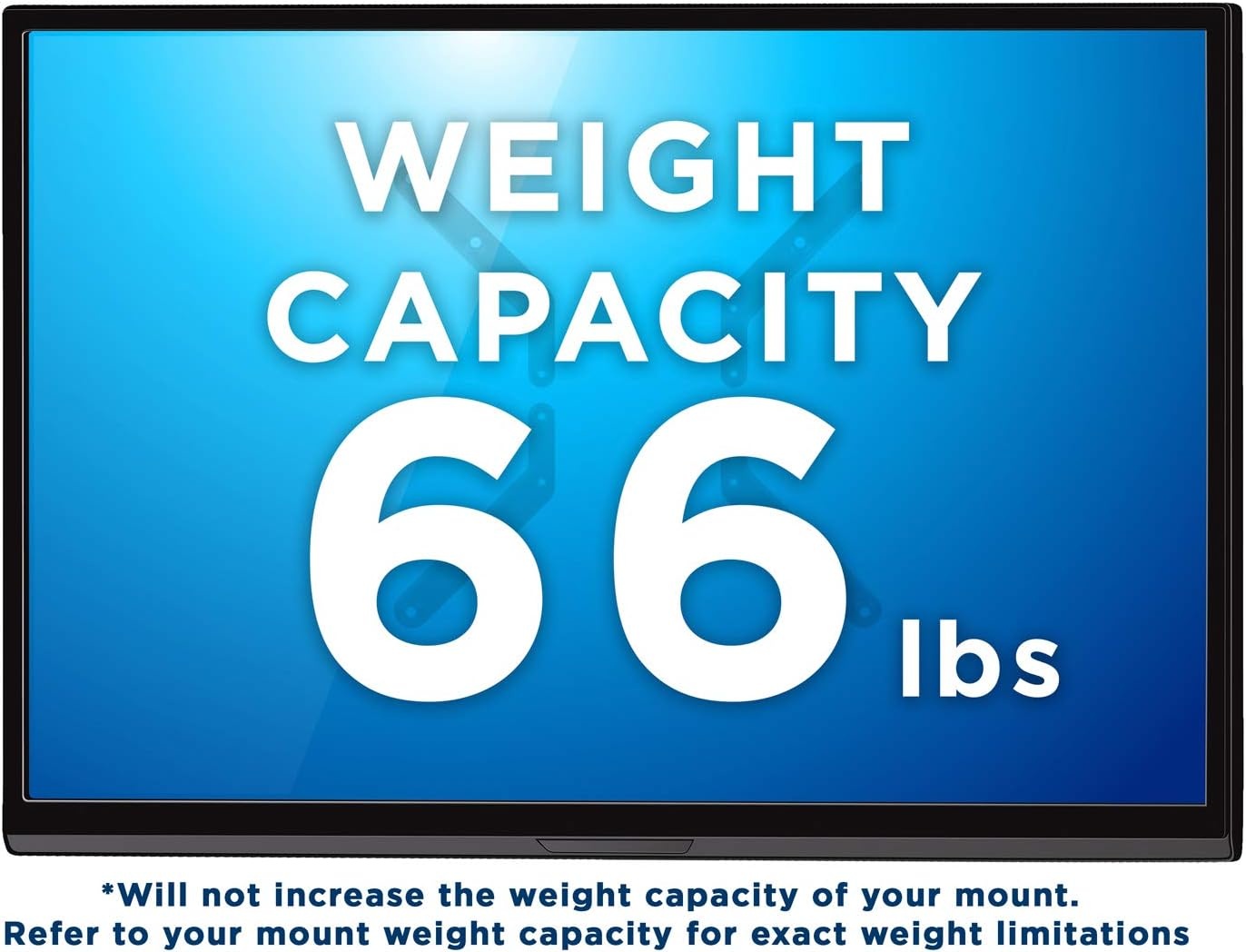 image:imageMountIt VESA Mount Adapter Kit TV Wall Mount Bracket Adapter Converts 200x200 mm Patterns to 300x300 and 400x400 mm Fits Most 32 Inch to 55 Inch TVs Hardware Included