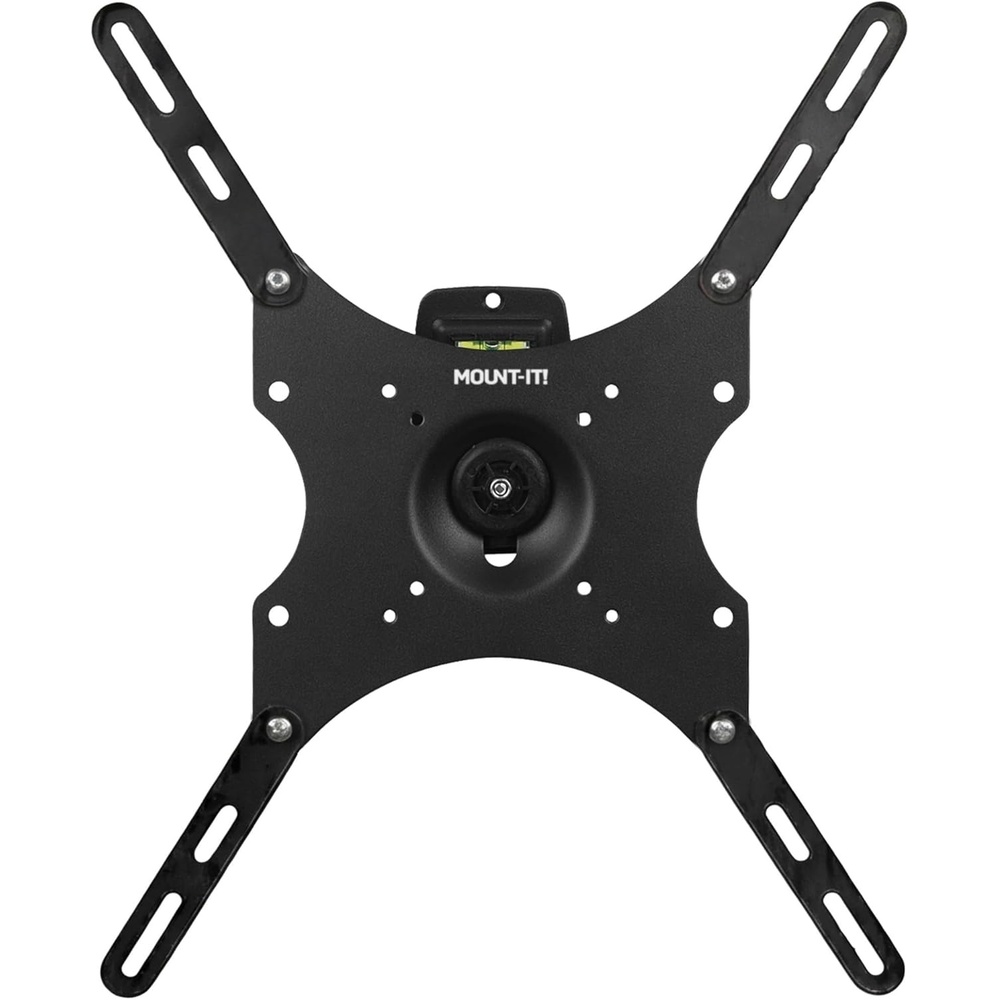image:imageMountIt AntiTheft Locking TV Wall Mount 2355 Inch Swivel Tilt Removable VESA Plate Single Stud IndoorOutdoor RV Use VESA 75x75400x400 44 Lb