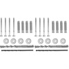 8mm x 90mm  6mm x 101mm  10mm x 120mm (Pack of 2)