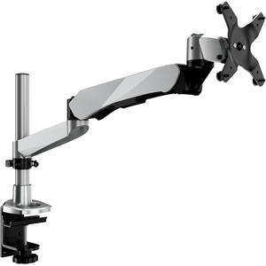 image:imageMountIt CLiX Series Single Monitor Desk Mount Gas Spring Arm TAACompliant Computer Monitor Arm 1332 up to 198 lbs VESA 75x75 100x100 Full Motion Articulating Premium Aluminum Clamp Grommet