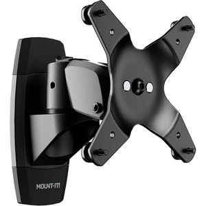 image:imageMountIt CLiX Series Single Monitor Wall Mount Compact Articulating Arm TAACompliant Fits 1334 Screens up to 30 lbs VESA 75 100 Aluminum SpaceSaving LowProfile Design QuickConnect Black