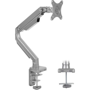 image:imageMountIt Single Monitor Arm Desk Mount Mechanical Spring Height Adjustable Monitor Stand for 1332 Inch Screens up to 176 lbs VESA 75x75 amp 100x100 CClamp amp Grommet