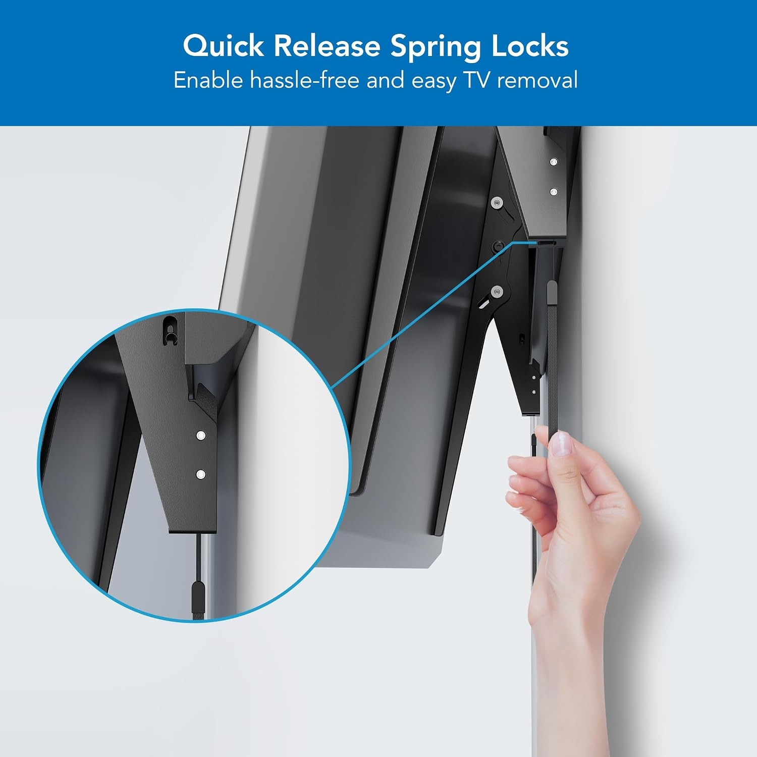 image:imageMountIt Heavy Duty XXL TV Wall Mount for Extra Large TVs Tilting TV Mount max VESA 900x600 Holds up to 264lb Large Display Wall Mount for 60 65 70 75 80 85 90 100 120