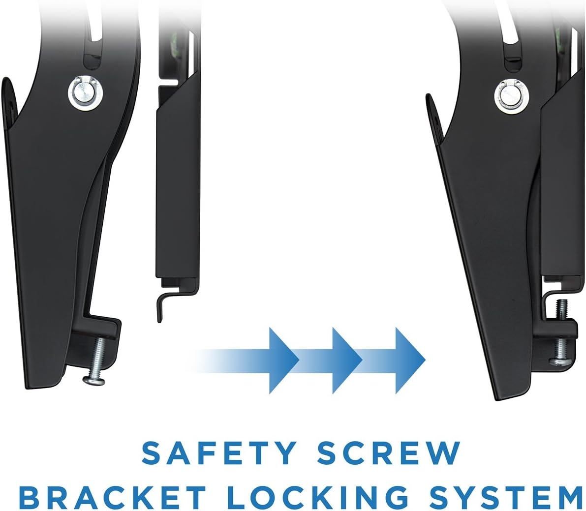 image:imageMountIt HeavyDuty TV Wall Mount Bracket with Full Motion Articulating Dual Arms Swivel Corner Bracket for 42 to 70 inch Screen LCD OLED Plasma 4K Flat Panels 220 Lbs Capacity