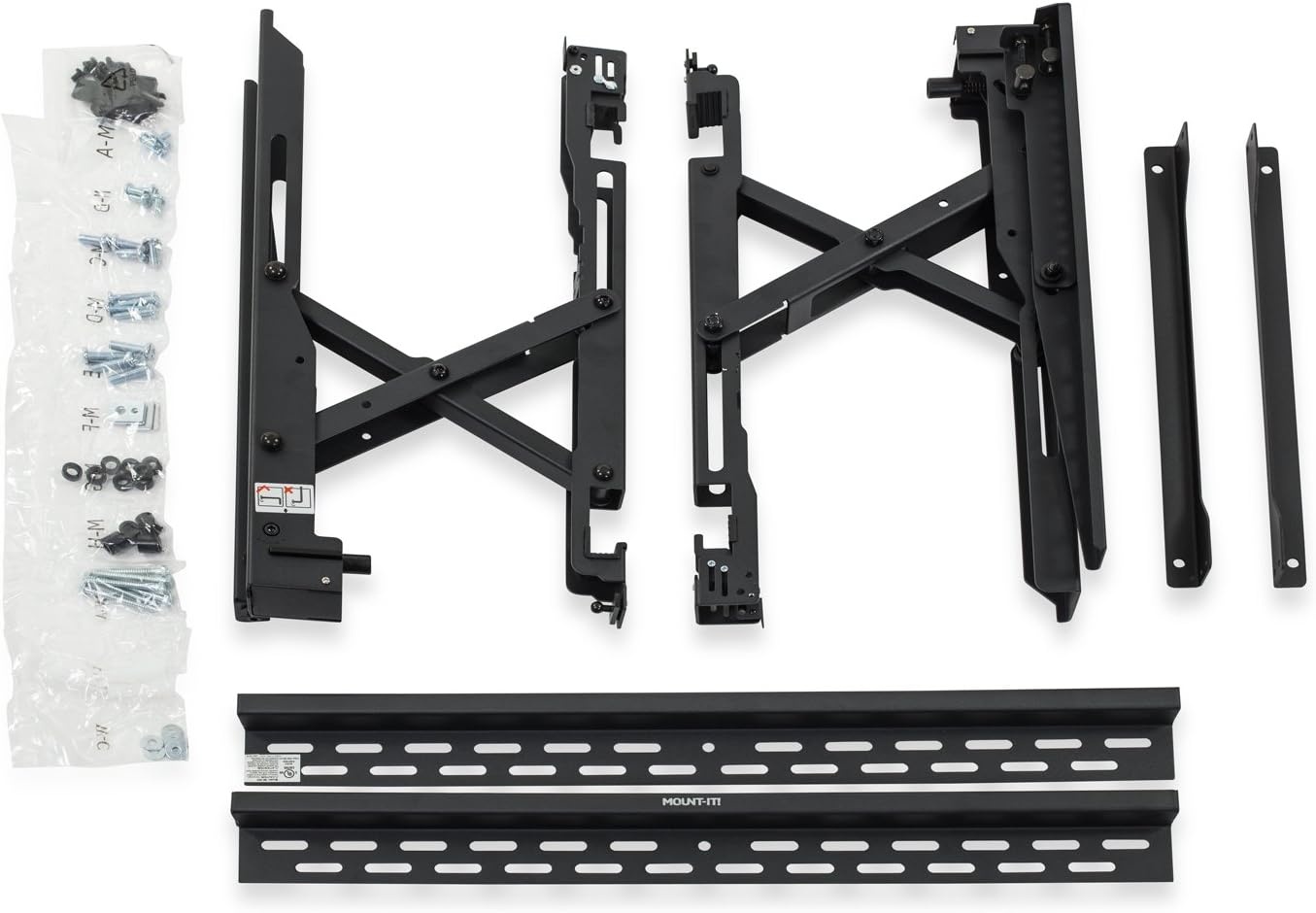 image:imageMountIt Pop Out Video Wall Mount Digital Signage TV Menu Board Mount for 32 to 70 TVs Up to VESA 600x400 Commercial Grade 154 Lbs Capacity