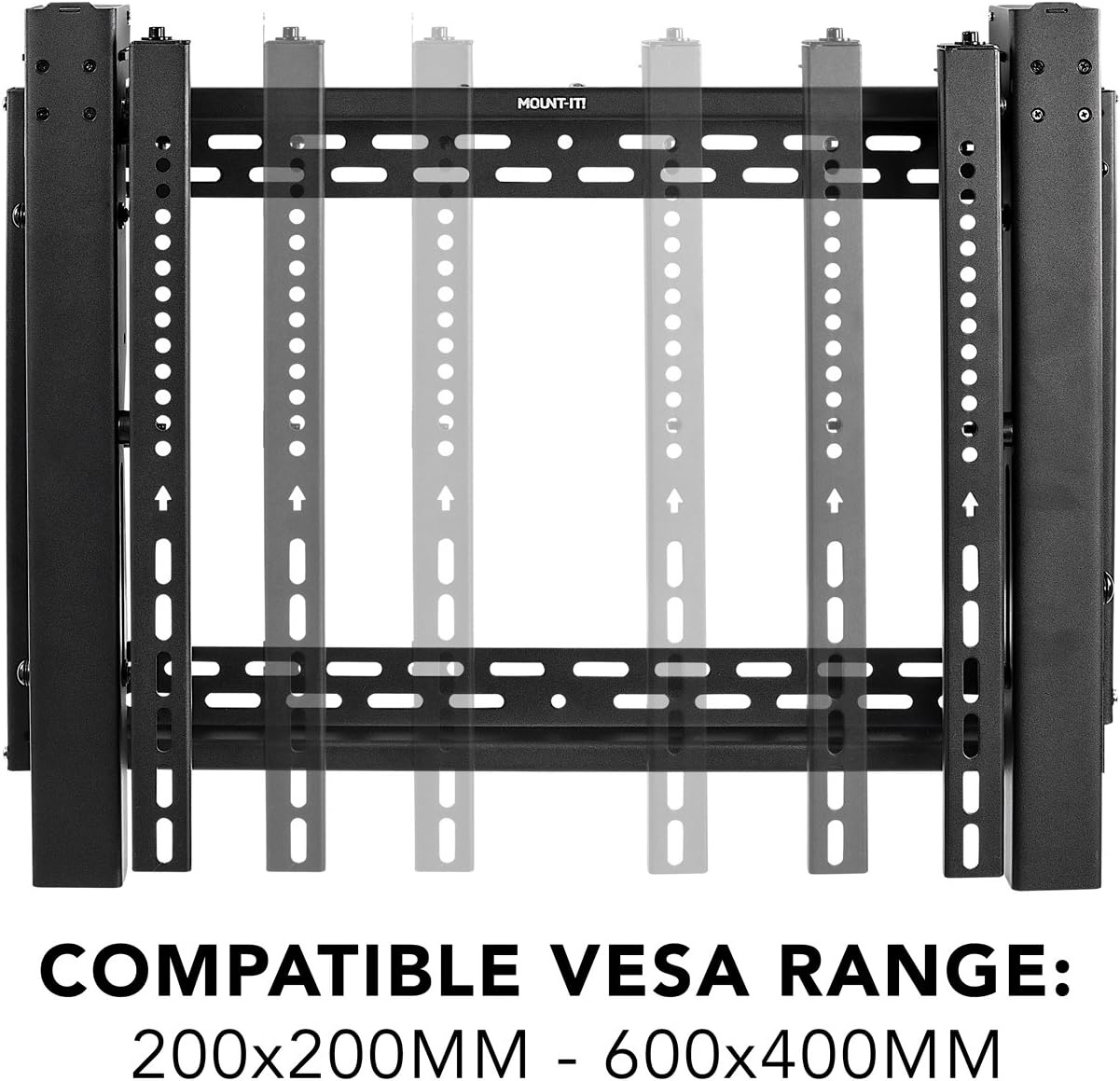 image:imageMountIt Pop Out Video Wall Mount Digital Signage TV Menu Board Mount for 32 to 70 TVs Up to VESA 600x400 Commercial Grade 154 Lbs Capacity