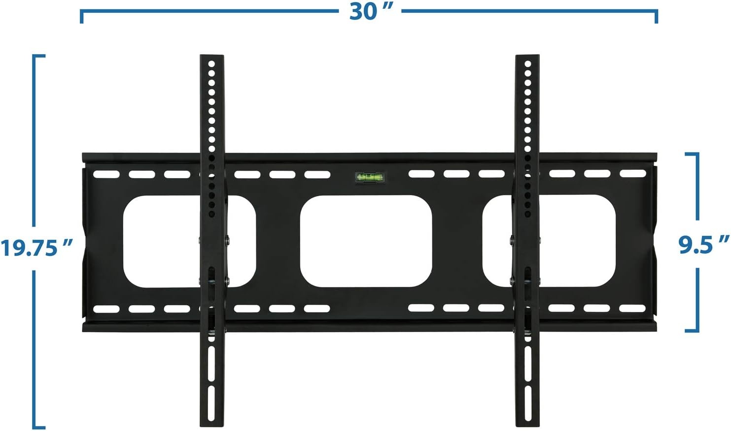 image:imageMountIt Tilting TV Wall Mount Bracket for 3265 inch LCD LED Plasma Flat Screen TV Universal Heavy Duty Television Mount with 175 lbs Load Capacity 15 Degree Tilt Max VESA 600x400