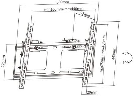 image:imageMountIt Universal Truss amp Pole TV Mount with Quick Release Clamp Stage amp DJ Lighting Truss TV Bracket for 4851mm Pipes VESA 100x100400x400 3255 Inch Screens 88 lb Capacity