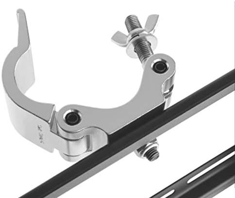 image:imageMountIt Universal Truss amp Pole TV Mount with Quick Release Clamp Stage amp DJ Lighting Truss TV Bracket for 4851mm Pipes VESA 100x100400x400 3255 Inch Screens 88 lb Capacity