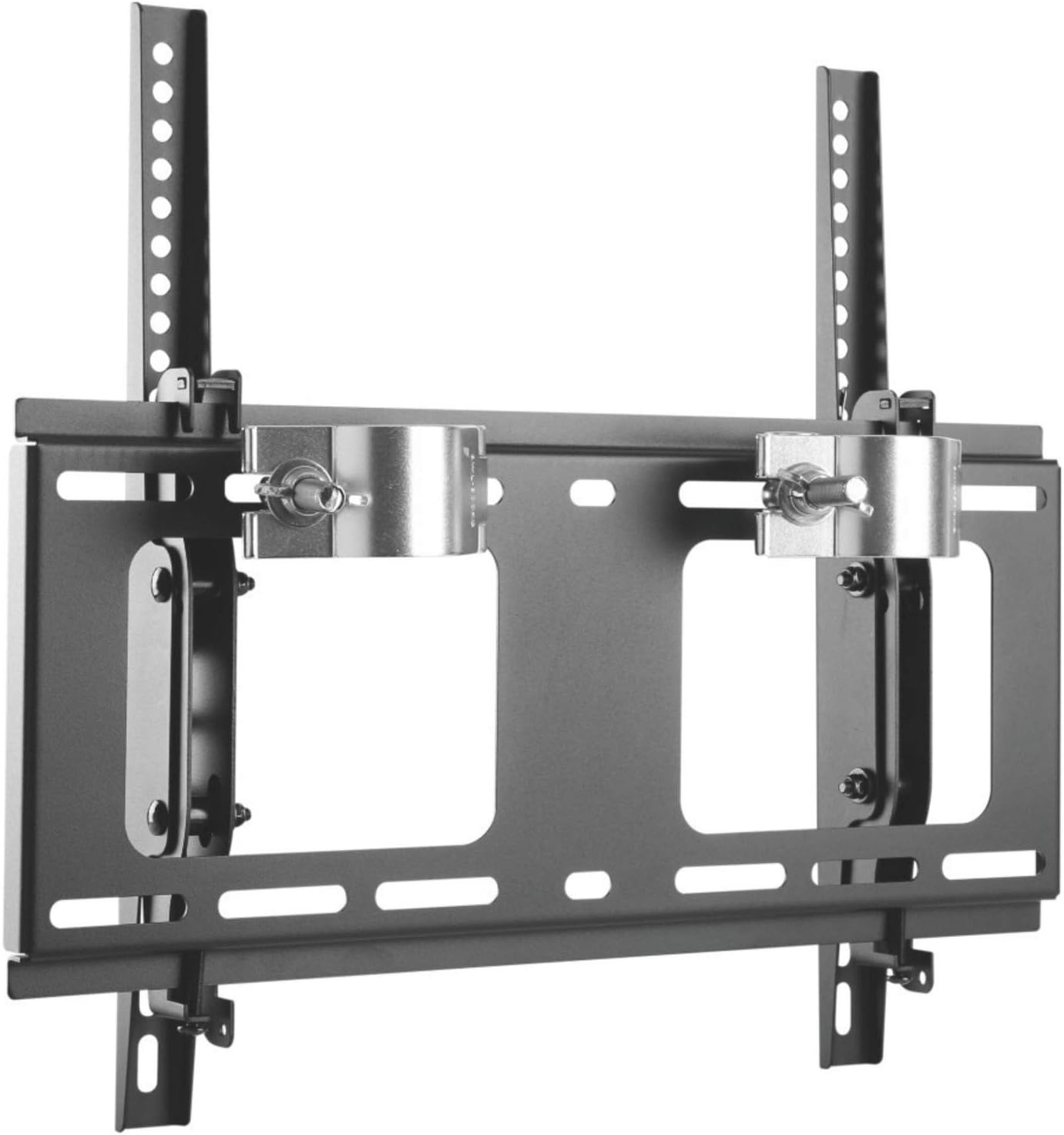 image:imageMountIt Universal Truss amp Pole TV Mount with Quick Release Clamp Stage amp DJ Lighting Truss TV Bracket for 4851mm Pipes VESA 100x100400x400 3255 Inch Screens 88 lb Capacity