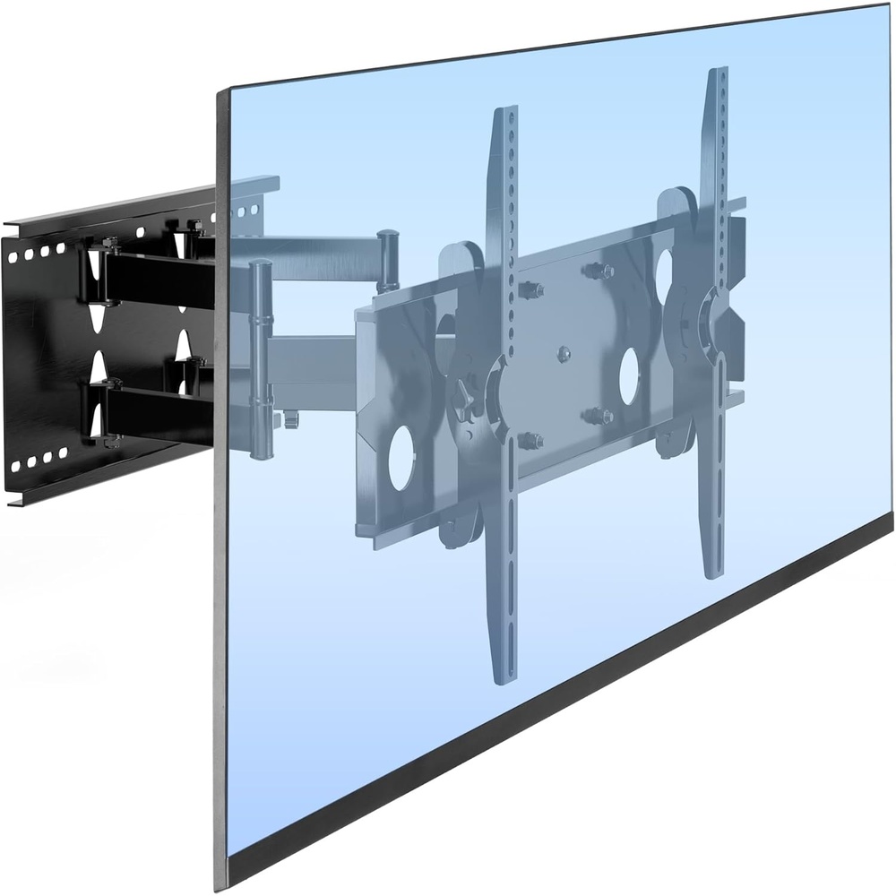 image:imageMountIt Full Motion TV Wall Mount HeavyDuty Dual Arm Articulating TV Bracket for 4890 Inches Screen VESA Compatible up to 800x450mm 200 Lbs Capacity