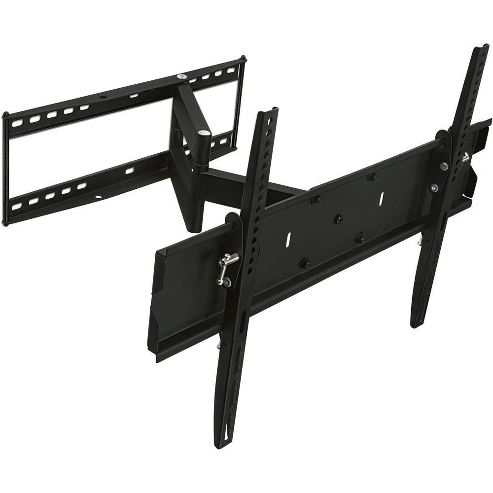 image:imageMountIt Full Motion TV Wall Mount with 173 Extending Swivel Arm VESA Compatible 400x400 and 600x400 Fits 32 35 40 45 50 55 60 65 Inch 110 Lbs Capacity