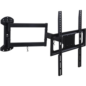 image:imageMountIt Full Motion TV Wall Mount  24 Inch Long Extension Arm  Fits 32 to 55 Inch Flat or Curved TVs  VESA 75x75 to 400x400mm  Swivel Tilt Rotate  HeavyDuty Steel  77 lbs Capacity