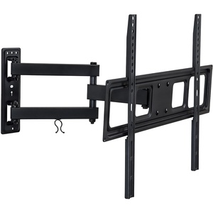 image:imageMountIt Full Motion TV Wall Mount  Single Stud Installation  Swivel Tilt amp 17 Extension  Single Arm Bracket for 3770 Inch TVs  HeavyDuty Steel  Fits VESA 100x100600x400  77 lbs Capacity