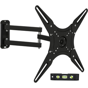 image:imageMountIt Full Motion TV Wall Mount with Articulating Arm  Tilt Swivel and Rotation Motion Mount  Flat Screen Bracket for 2355  VESA Compatible up to 400x400  66 lbs Capacity