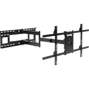 image:imageMountIt Full Motion TV Wall Mount with Extra Long 40 Extension Fits 4080 Screens up to 110 lbs VESA 100x100 to 800x400 Corner amp Fireplace Compatible Dual Arm Articulating Wall Mount