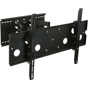image:imageMountIt HeavyDuty TV Wall Mount Bracket with Full Motion Articulating Dual Arms Swivel Corner Bracket for 42 to 70 inch Screen LCD OLED Plasma 4K Flat Panels 220 Lbs Capacity