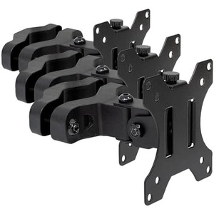 image:imageMountIt TV Pole Mount Fits 32 to 55 Screens Universal VESA 75x75 to 400x400 FullMotion Tilt Swivel amp Rotate Clamps to 11  196 Diameter Poles Ideal for Gazebos Trade Shows amp POS17  32 Pack of 3
