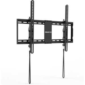 image:imageMountIt Tilting TV Wall Mount Bracket for 4280 Inch TVs  Universal TV Mount with Low Profile Design Supports 110 lbs  Quick Release Lock  Fits 16 amp 24 Studs  Max VESA 600x400mm