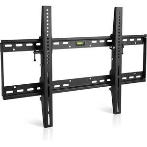 image:imageMountIt Tilting TV Wall Mount for 37100 Inch TVs HeavyDuty TV Wall Mount Bracket Supports 165 lbs Low Profile 19 Design Tilt Down 9 to Reduce Glare Universal VESA 100x200 to 800x400