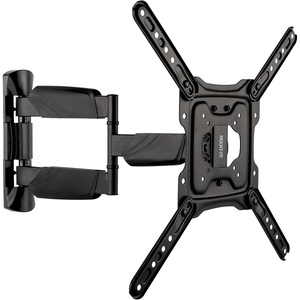 image:imageMountIt UL Certified Full Motion TV Wall Mount for Most 3255 Inch Flat Screen TVs Articulating TV Bracket Max VESA 400x400 Holds up to 308 lbs Swivel and Tilt Bracket for 32 42 55 inch