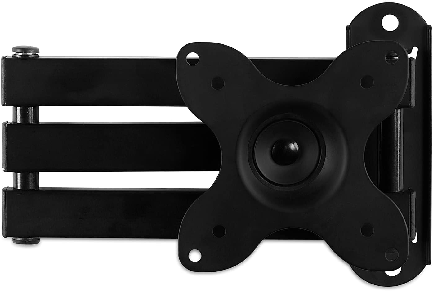 image:imageMountIt Small TV Monitor Wall Mount Arm VESA Wall Mount Bracket Fits 19 20 21 22 23 24 25 26 27 Inch Display Screens 75 100 VESA and RV Compatible Tilts and Swivels Holds up to 40 Pounds