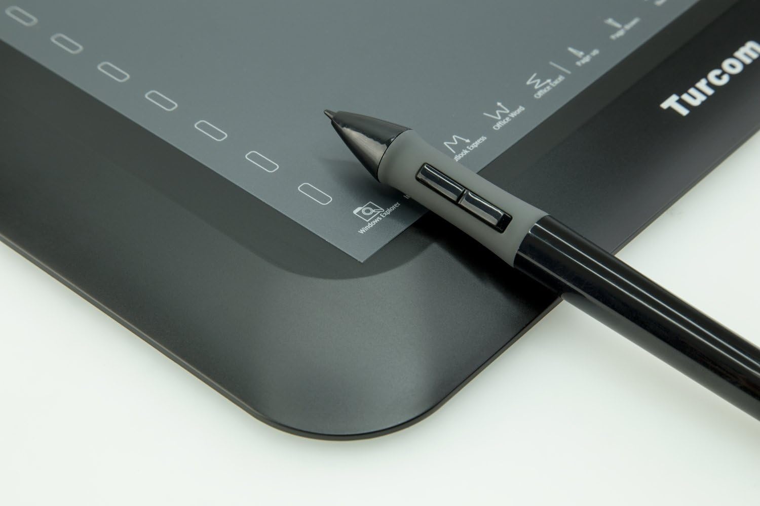 image:imageTurcom TS6608 Graphic Tablet Drawing Tablets and PenStylus for PC Mac Computer 8 x 6 Inches Surface Area 2048 Levels Pressure Sensitivity 5080 LPI