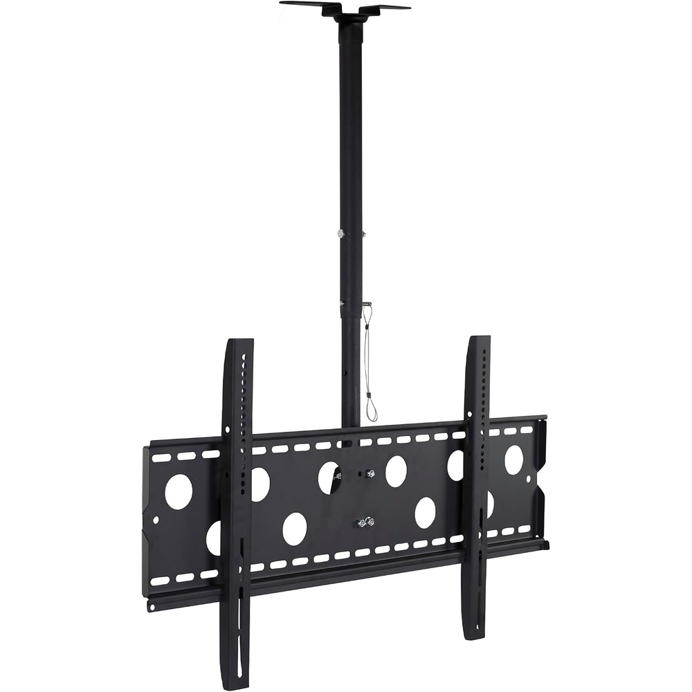 image:imageMountIt Ceiling TV Mount for 4290 Inch TVs Full Motion Swivel Tilt amp Height Adjustable TV Bracket 220 lb Capacity VESA 800x400 Sloped Ceilings Corners Home amp Commercial UseLarge